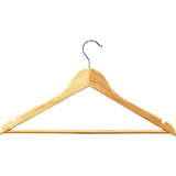 UNiLUX cintre en bois "WOODY", en bois vritable, naturel