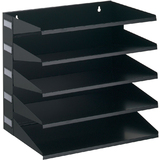 DURABLE station de tri Business, 5 compartiments, noir
