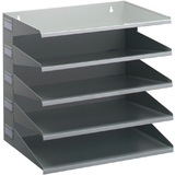 DURABLE station de tri Business, 5 compartiments, gris