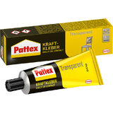 Pattex colle de contact, transparente, avec solvant, tube de