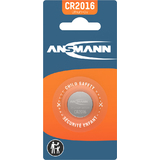 ANSMANN pile bouton au lithium "CR2016", 3,0 Volt, blister
