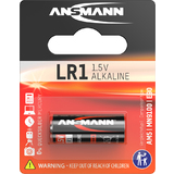 ANSMANN pile alcaline "LR1", 1,5 volt, blister d'1