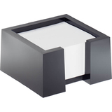 DURABLE bloc mmo CUBO, bloc mmo lgant en plastique, noir