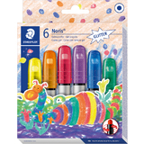 STAEDTLER craie gel noris "Glitter", tui carton de 6