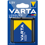 VARTA pile alcaline longlife Power, pile plate 4,5 V