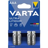VARTA pile au lithium Ultra Lithium, micro (AAA), pack de 4