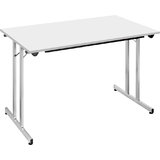 SODEMATUB table pliante TPMU126GA, 1.200 x 600 mm, gris/alu