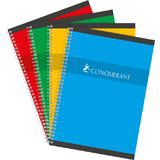 CONQUERANT sept Cahier reliure intgrale, 240 x 320 mm