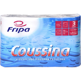 Fripa rouleau d'essuie-tout Coussina, 3 couches, blanc