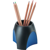 HAN pot  crayons DELTA, polystyrne, noir/bleu