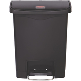 Rubbermaid collecteur  pdale slim Jim, 30 litres, noir