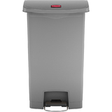 Rubbermaid collecteur  pdale slim Jim, 68 litres, gris