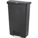 Rubbermaid collecteur  pdale slim Jim, 68 litres, noir