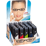 WEDO lunettes de lecture avec branches  ressort, prsentoir