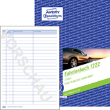 AVERY zweckform Formularbuch "Fahrtenbuch", A5, 32 Blatt