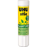 UHU Bton de colle stic ReNature, sans solvants, 21 g, tube