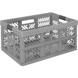 keeeper caisse de rangement pliante "ben", 45 L, nordic-grey