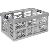 keeeper caisse de rangement pliante "ben", 45L, light-silver