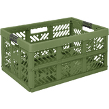 keeeper caisse de rangement pliante "ben", 45 L, olive