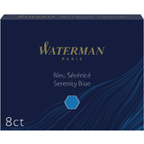 WATERMAN cartouche d'encre longue, bleu srnit