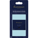 WATERMAN cartouches d'encre longues, sous blister, noir