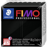 FIMO professional Pte  modeler,  cuire au four, 85 g,noir