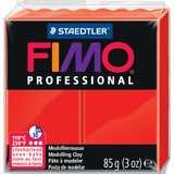 FIMO professional Pte  modeler,  cuire au four, rouge pur
