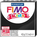 FIMO kids Pte  modeler,  cuire au four, 42 g, noir