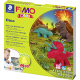 FIMO kids Kit de modelage form & play "Dino", niveau 2