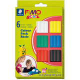 FIMO kids Kit pte  modeler Colour pack "basic", set de 6