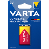 VARTA pile alcaline longlife Max Power, e-bloc (9V)
