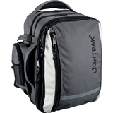 LiGHTPAK sac  dos pour l'cole "VANTAGE", nylon, gris