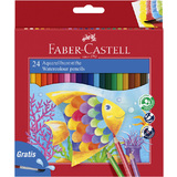 FABER-CASTELL crayons couleur KINDER-AQUARELLE, tui carton