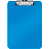 LEITZ porte-bloc WOW, A4, en polystyrne, bleu mtallique