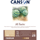 CANSON papier beaux-arts Mi-Teintes, en bloc, 240 x 320 mm