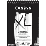 CANSON bloc  croquis et tudes xl Noir, A4, noir