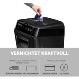 Fellowes destructeur de documents AutoMax 150C, particules