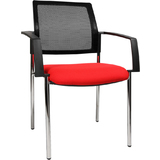 Topstar chaise de bureau "filet btob 10", rouge