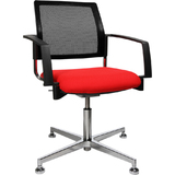 Topstar chaise de bureau "filet 3D btob 30", rouge