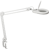 MAUL lampe loupe  led MAULviso, avec pince, blanc