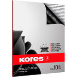 Kores papier carbone, format A4, 10 feuilles, noir