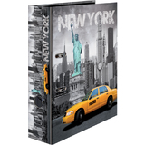 HERMA classeur  levier  motifs "New York, A4, dos: 70 mm