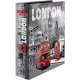 HERMA classeur  levier  motifs "London", A4, dos: 70 mm