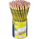 STAEDTLER crayon de papier Noris avec gomme, pot de 72