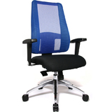 Topstar fauteuil de bureau "Lady sitness Deluxe", noir/bleu