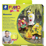 FIMO kids Kit de modelage form & play "Monster", niveau 1