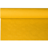 PAPSTAR nappe damasse, (l)1,2 x (L)8 m, jaune