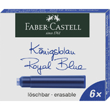 FABER-CASTELL cartouches d'encre standard, bleu roy