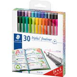 STAEDTLER fineliner triplus, tui de 30