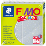 FIMO Pte  modeler,  cuire, 42 g, argent paillette